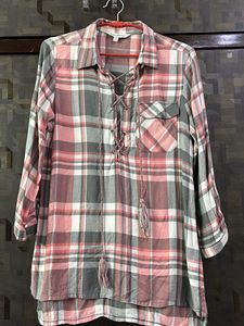 LATIN QUATERS CHECK SHIRT