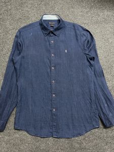 Men's Blue Casual Shirt