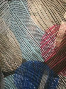 Colorful Circle Patterned Scarf