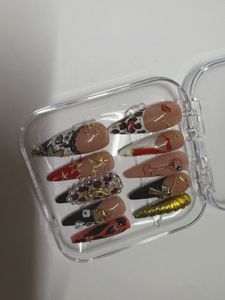 Designer Press-On Nails Set