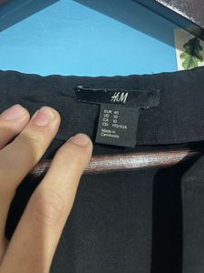 Black V-Neck Casual Dress