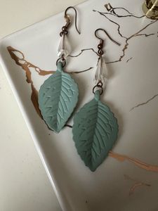 Leaf Drop Earrings