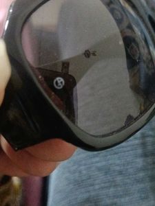 Giorgio Armani brand sun glasses Chic Black Oversi
