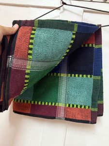 Vibrant Plaid Towel