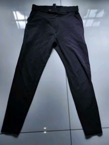 unisex black gym pants