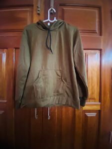 Cozy Olive Green Hoodie