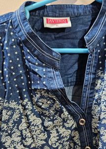 Blue Color Tunic