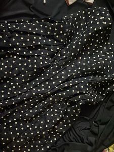Classic Polka Dot pleated  skirt