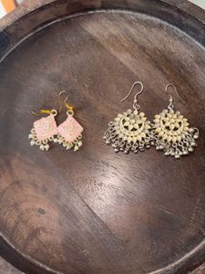 Statement Earrings - Two Unique Pairs