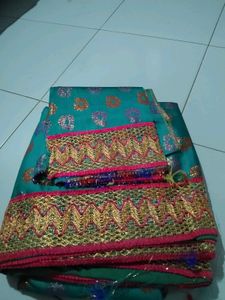Semi Stitched Lehnga With Blouse