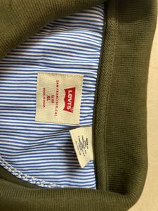 Men's Olive Green Levi's Polo Shirt