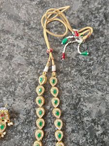 Long Necklace and Earring Set