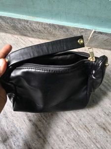 MAC Black Makeup Pouch