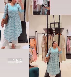 AINA BLUE KURTA 🦋