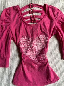 vintage fitted 90s top