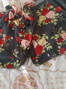 Floral Print Shorts