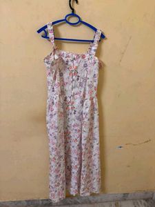 Floral Print Maxi Dress