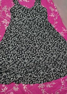 Zudio Cute Floral Print Mini Dress❤️