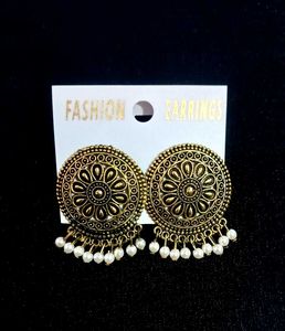 Antique Gold Earrings