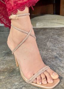 Sparkling Strappy Heels