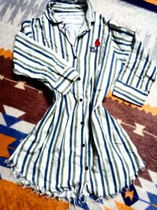 Combo Of Denim And Cotton Shirt