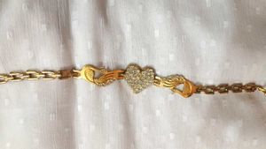 Gold Heart Bracelet