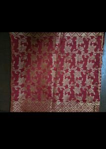 Beautiful Red Banarasi Silk Dupatta