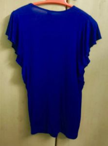 Blue Floral Dreams Tee