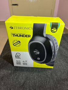 Zebronics Thunder Wireless Headphones - New in Box