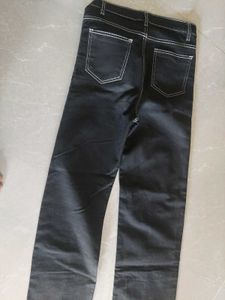 women black straight fit jeans