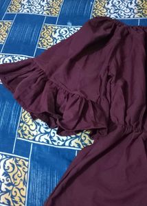 Wine Colour Top 💜