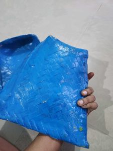Blue Woven soup (for rice )