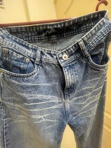 Trendy Blue Denim Jeans