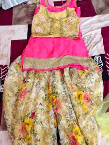 Kids Traditional Lehenga Choli Set