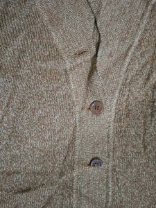 Vintage Knit Button-Down Cardigan
