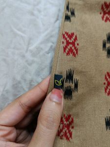 Avaasa Ethnic Printed Kurta with Tassels