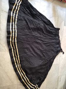 Elegant Black Lehenga with Gold Lace