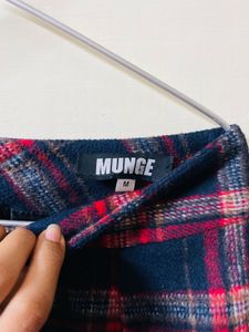 Plaid Mini Skirt