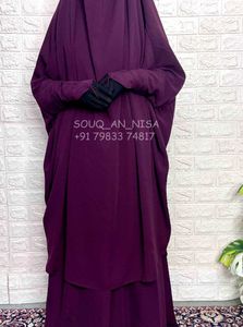 Elegant Ethnic Abaya 🔥Two Piece Jilbab