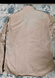 US Polo Assn. Men's khakhi Button-Up Shirt
