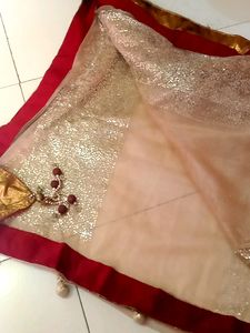 Very Beautiful Priyanka Chopra Saree Red Carpet