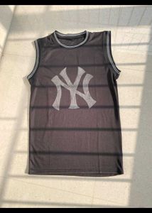 Black New York Yankees Basketball Vest