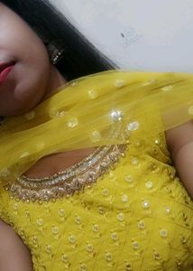 Beautiful Yellow Kurta Set with Dupatta