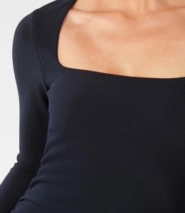 Classic Black Long Sleeve Dress