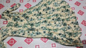 beautiful green colour gown