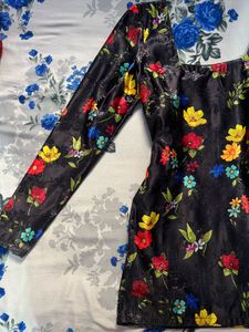 Floral Print Mini Dress