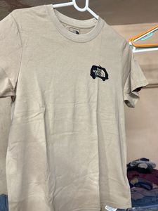 The North Face Beige Graphic T-Shirt