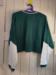 Oversized crop top by the souled store 💚