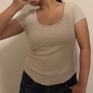 Ribbed Knit crop top