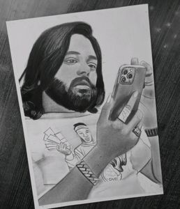 Sketch Art Work Handmade Draw